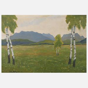 Georg Max Hofmann, Sommerliche Vorgebirgslandschaft