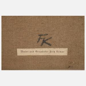 Prof. Fritz Kempe, ”Kurische Fischer”