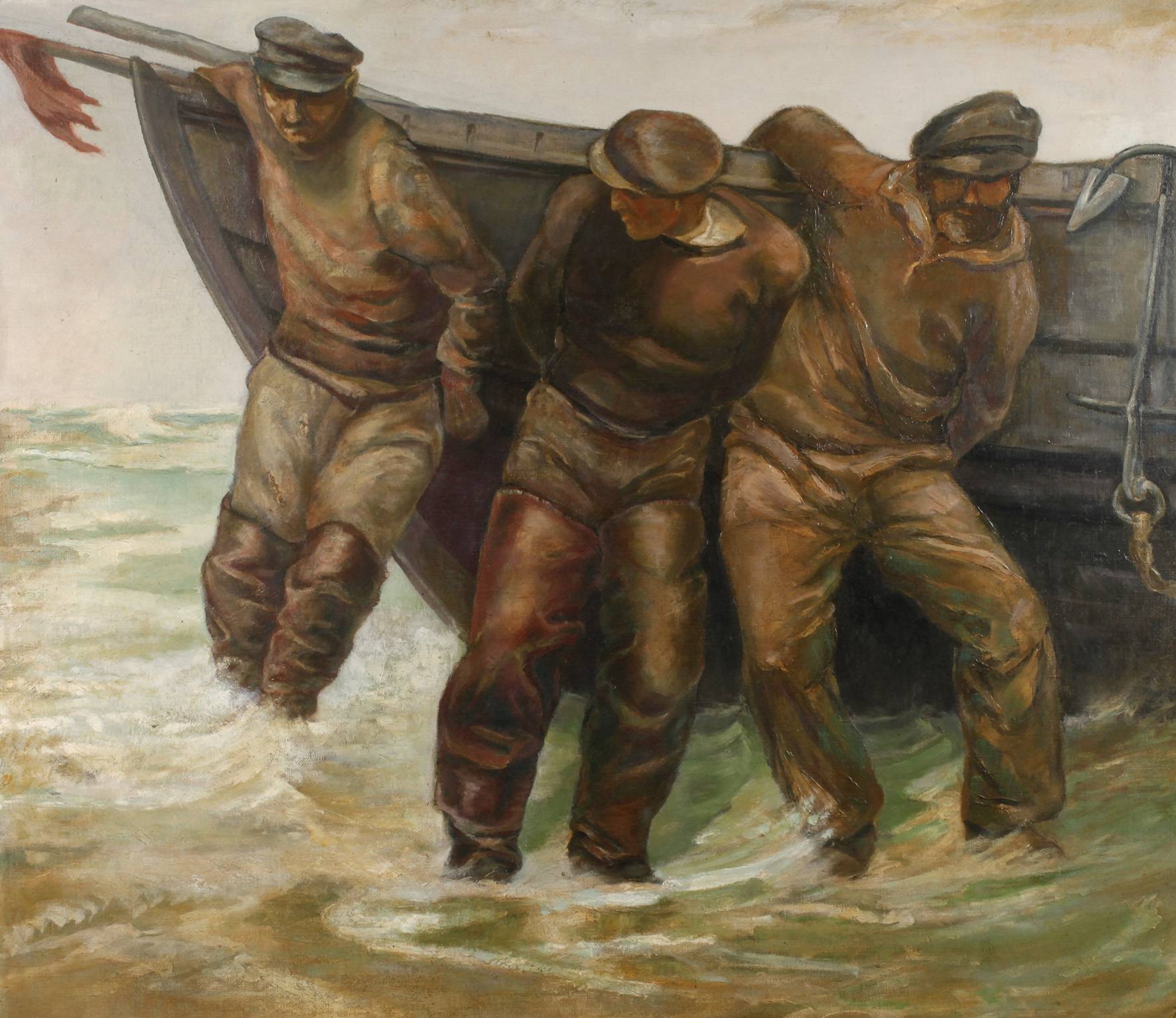 Prof. Fritz Kempe, ”Kurische Fischer”