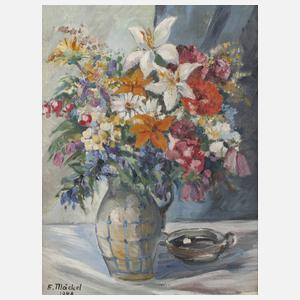 Elfriede Mäckel, Blumenstillleben