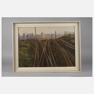 Th. Otto, Gleisdreieck im Ballungsgebiet