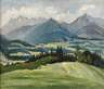 Adolf Sachs, attr., Sommerliche Gebirgslandschaft