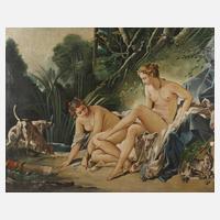 Kopie nach ”Diana im Bade” von Boucher111