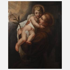 Antonius von Padua mit dem Jesusknaben