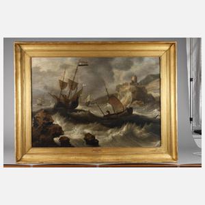 Schiffsbild in der Art des Bonaventura Peeters des Älteren