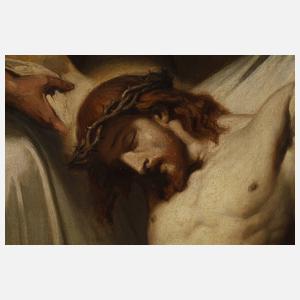 Anders Monsen Askevold, Kreuzabnahme nach Lazerges