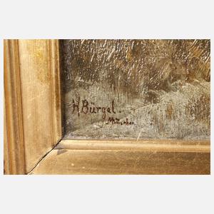 Hugo Bürgel, Dunkle Jahreszeit