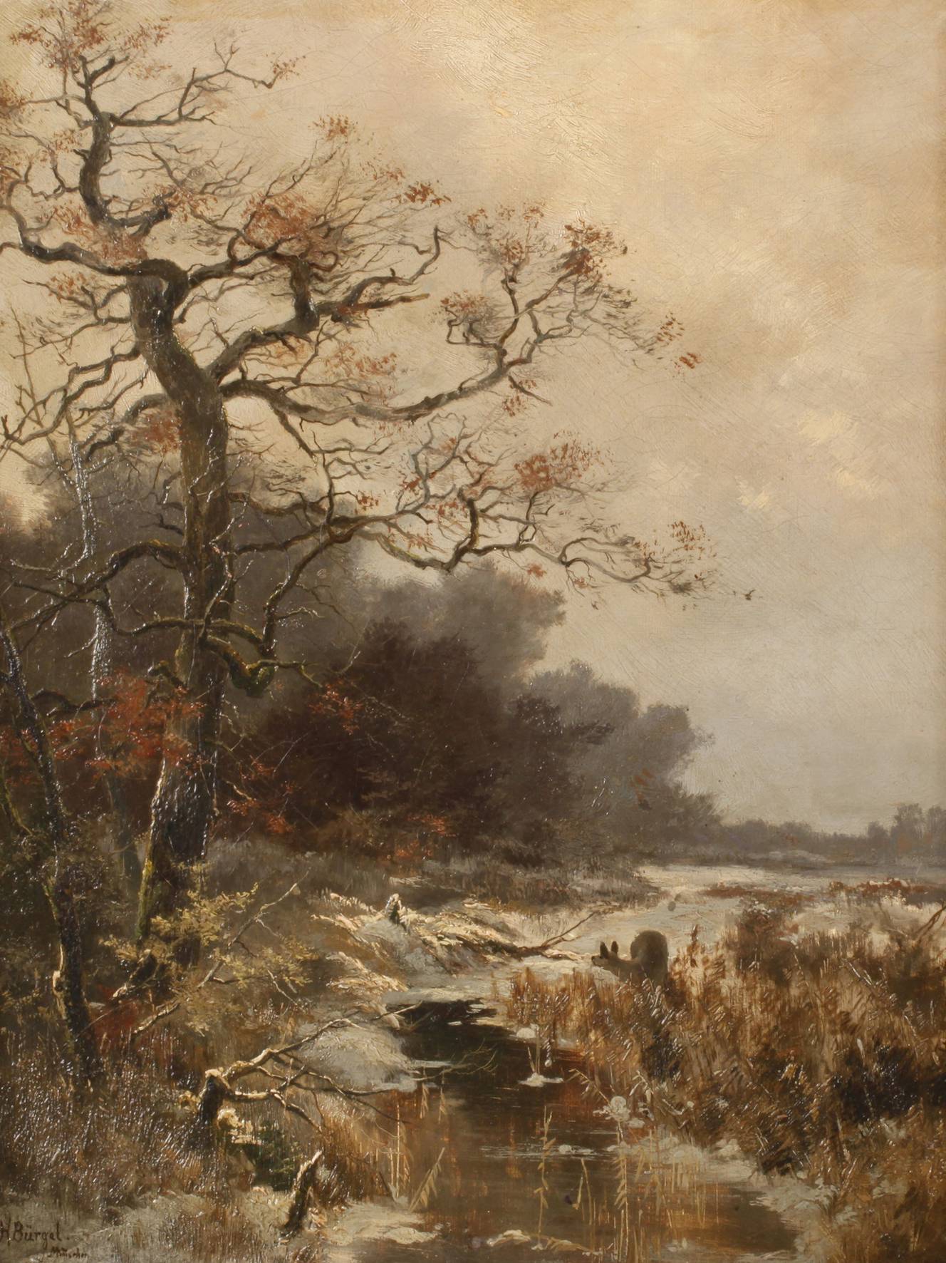 Hugo Bürgel, Dunkle Jahreszeit