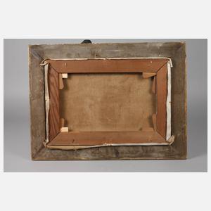 Gustave Adolphe Chassevent, attr., Kopfweiden am Fluss