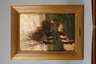 Gustave Adolphe Chassevent, attr., Kopfweiden am Fluss