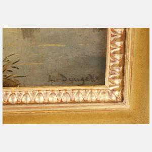 Prof. Louis Douzette, Abenddämmerung am Bodden