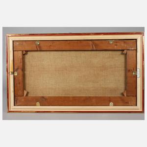 R. Ducat, Abendsonne im Winterwald