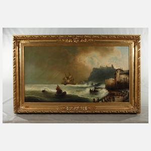 Carl von Hafften, Stürmische Küste