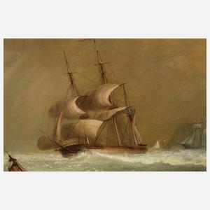 Carl von Hafften, Stürmische Küste