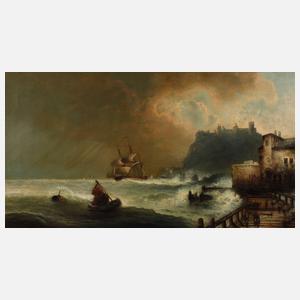 Carl von Hafften, Stürmische Küste