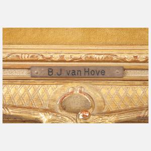 Bartholomeus Johannes van Hove, Die Postkutsche vor Delft