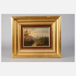 Marinus Adrianus Koekkoek, Abendfriede