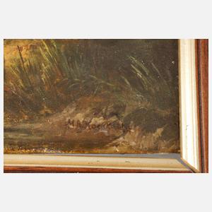 Marinus Adrianus Koekkoek, Abendfriede