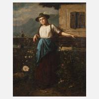 August Pezzey I, attr., ”Die Großbauer-Liesl”111