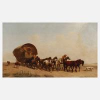 Johann Erdmann Gottlieb Prestel, Elfspänner in der Puszta111