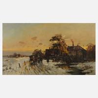 C. Sänger, Winterliche Landstraße111