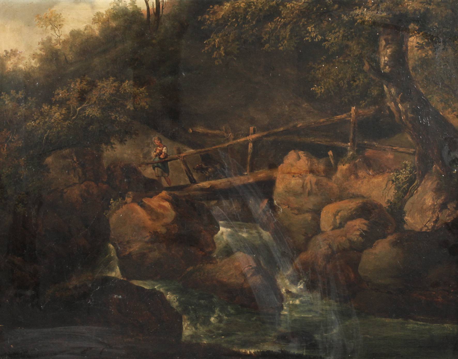 Gottlob Friedrich Steinkopf, attr., Wildbach