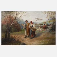 B. Szalai, Ungarisches Bauernpaar111