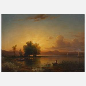 Friedrich Thurau, Romantische Bodenseelandschaft