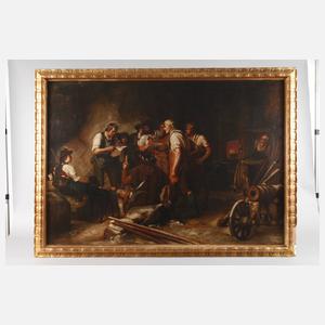 Kopie nach Defregger ”Vor dem Aufstand 1809 in Tirol”