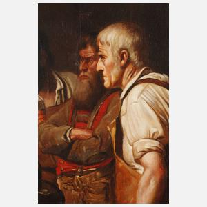 Kopie nach Defregger ”Vor dem Aufstand 1809 in Tirol”