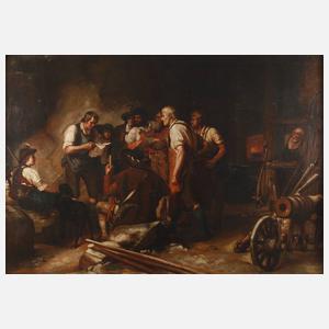 Kopie nach Defregger ”Vor dem Aufstand 1809 in Tirol”