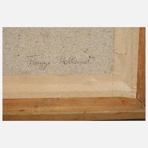 Fischfang bei aufziehendem Sturm