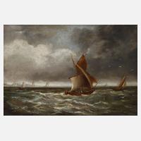 Fischfang bei aufziehendem Sturm111