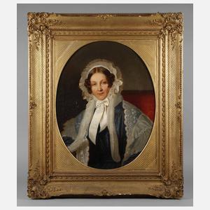 Biedermeier-Damenportrait
