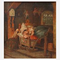 Miniaturgemälde Mutterglück111