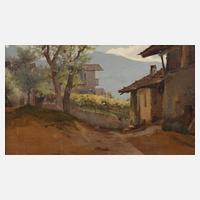 Bergdorf in den italienischen Alpen111