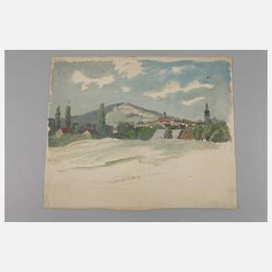 Walter Artus, drei Ölstudien