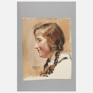 Walter Artus, drei Ölstudien