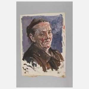 Walter Artus, drei Portraitstudien