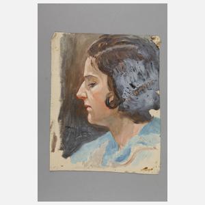 Walter Artus, drei Portraitstudien