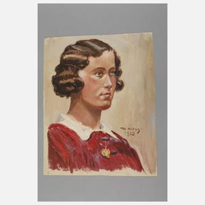 Walter Artus, drei Portraitstudien