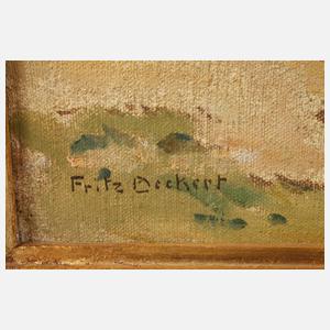 Prof. Fritz Beckert, Altstadtansicht Dresden