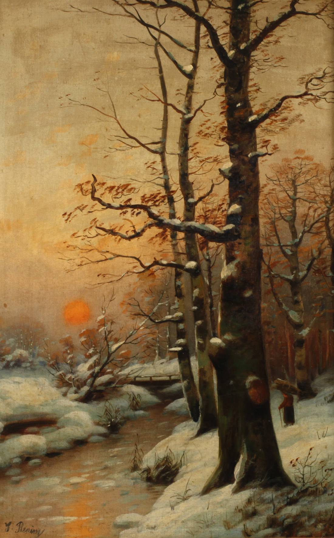 G. Bering, Winterwald