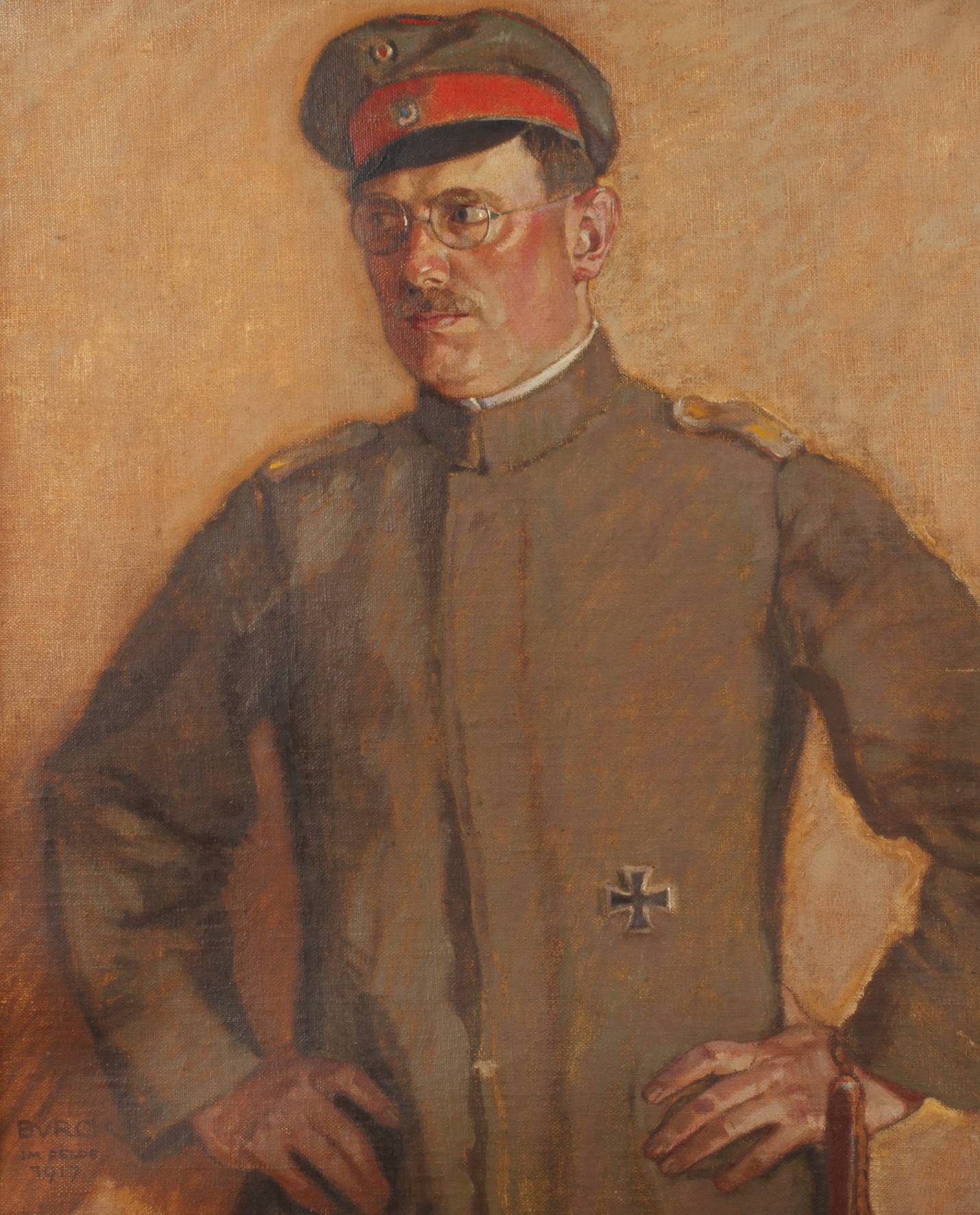 Paul Bürck, Soldatenbildnis