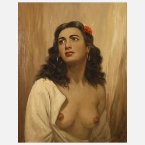 Hans Fenger Senior, Mädchenakt