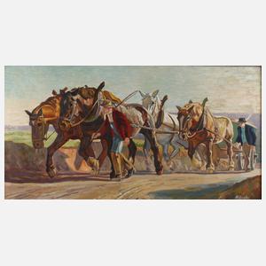 H. Große, Pferdefuhrwerk