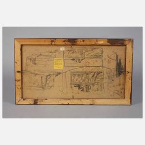 Hans Hartig, Ostpommersche Landschaft im Winter