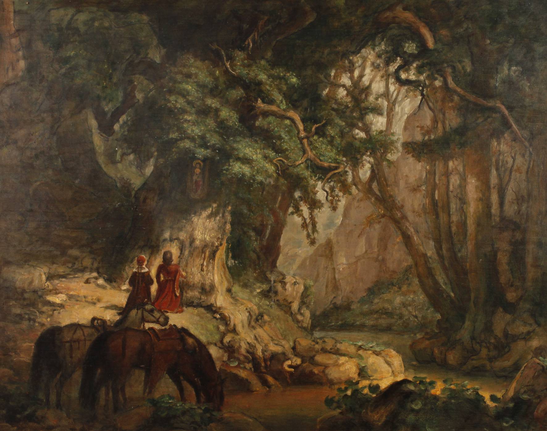 Franz Hofstötter, Gebet unterm Marterl