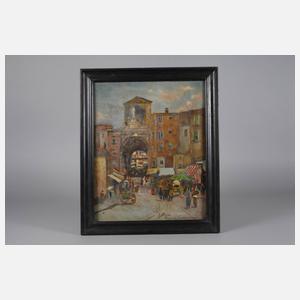 Egon Itta, Markttreiben an der Porta Capuana in Neapel