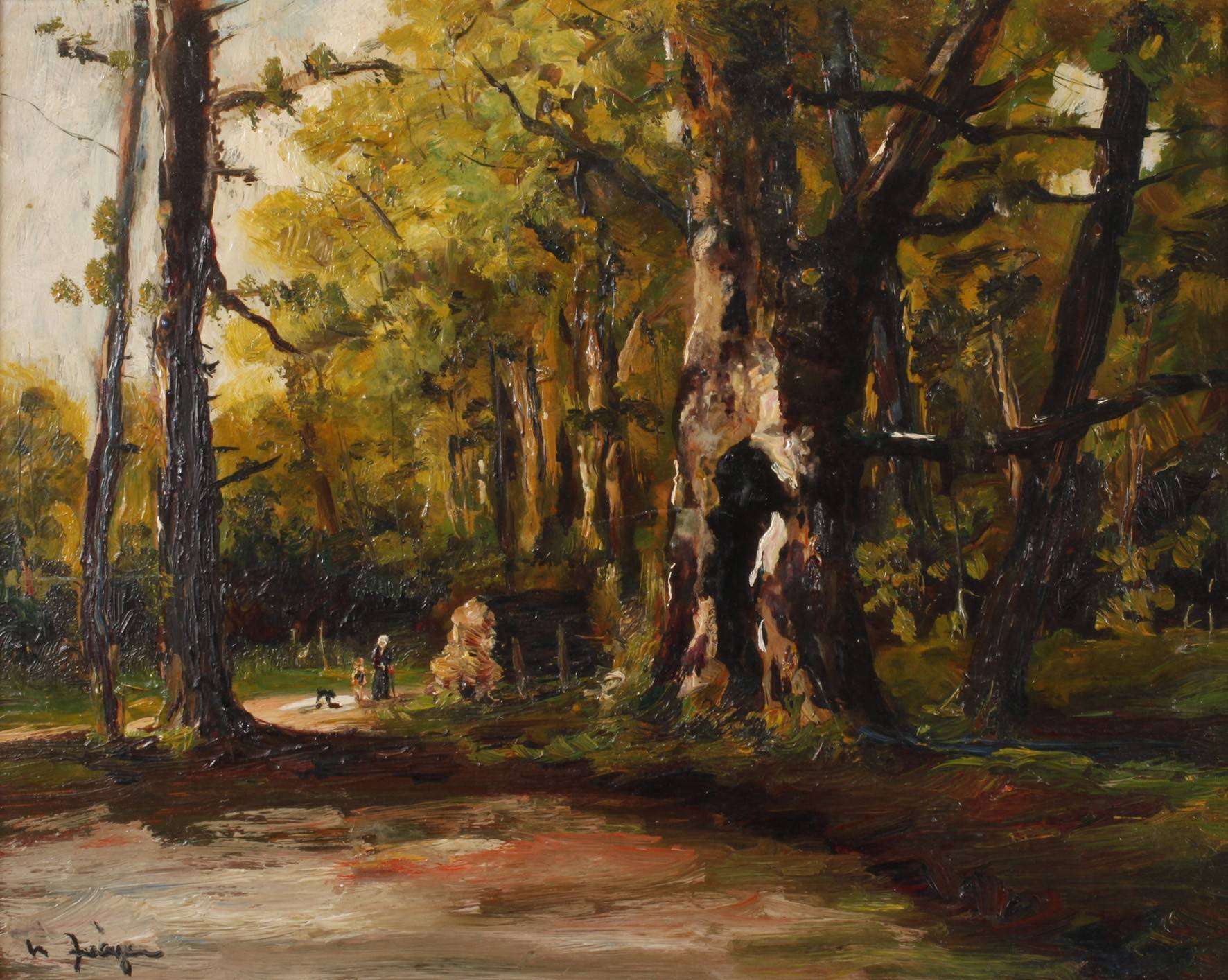 Prof. Willi Jäger, Waldweg